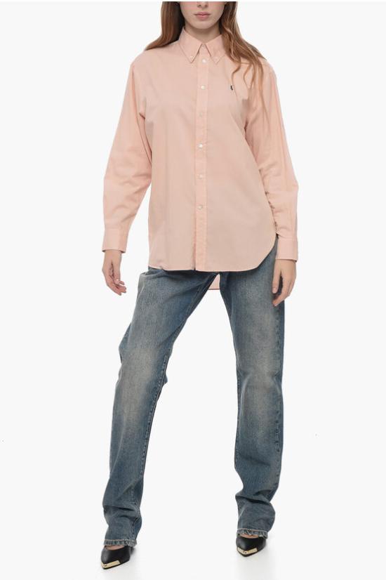  폴로 랄프로렌 블라우스 211892367002 BROWN Pink - POLO RALPH LAUREN