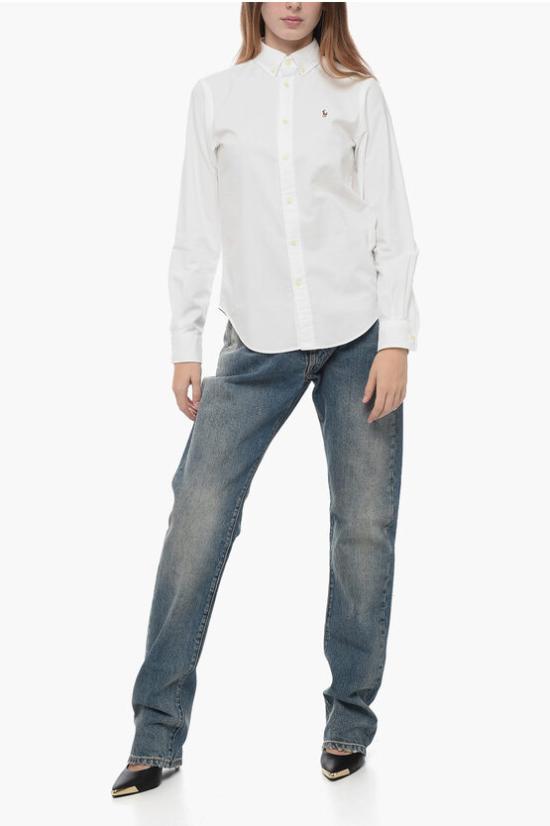  폴로 랄프로렌 블라우스 211806181003 WHITE White - POLO RALPH LAUREN