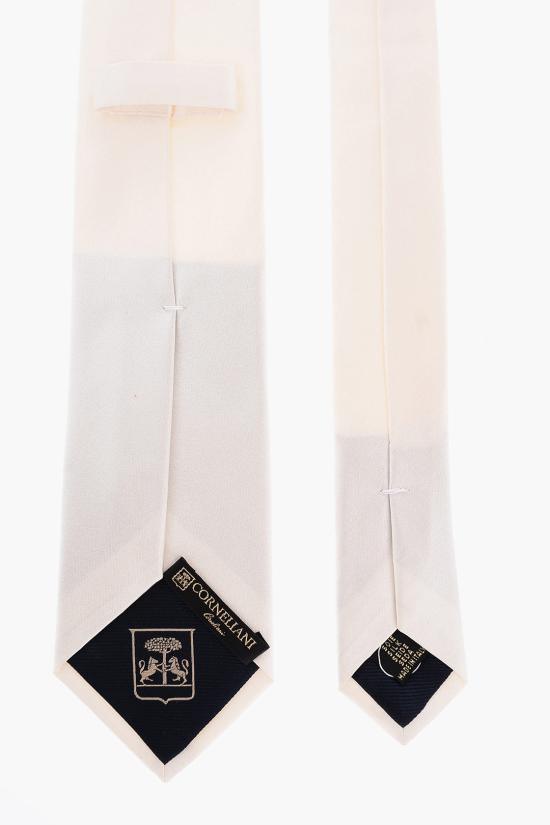  꼬르넬리아니 넥타이 79U306 7120310 028 White - CORNELIANI