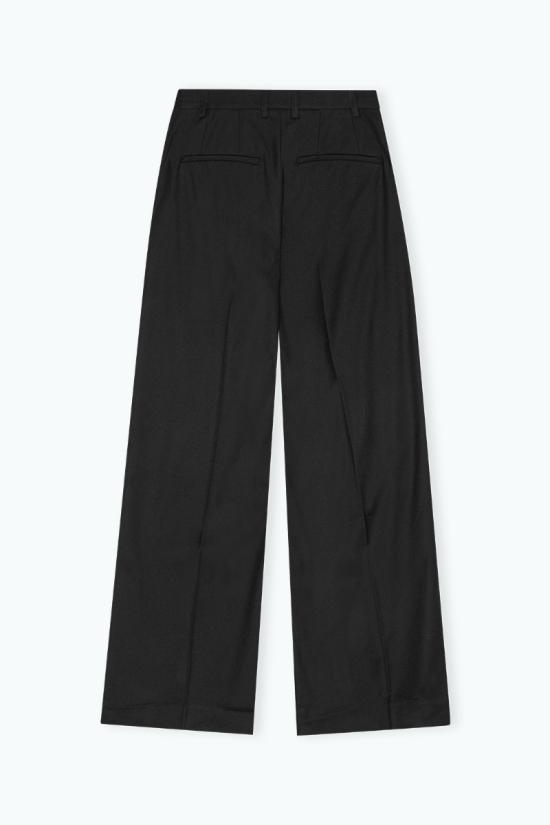  리메인 비르게 크리스텐센 수트 팬츠 REMW241PRPN009BK BLACK DOM