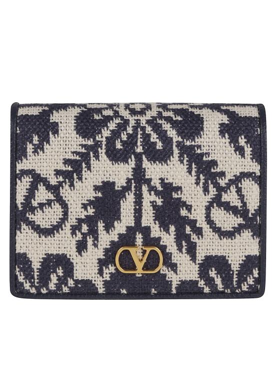 25SS 발렌티노 가라바니 지갑 WP0AJ3 ICD AYN AVORIO BLUE DARK SAPPHIRE