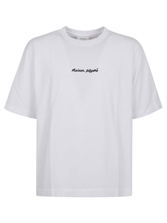 25SS 메종키츠네 반팔 티셔츠 OM00122KJ0119 P100 WHITE