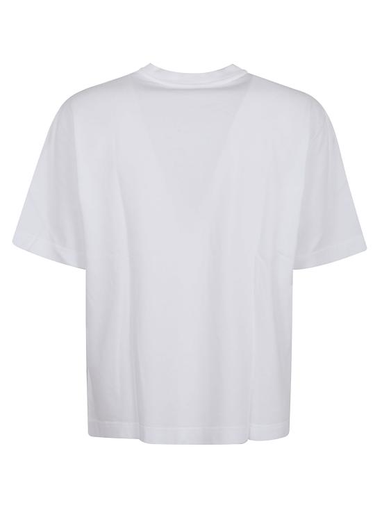 25SS 메종키츠네 반팔 티셔츠 OM00122KJ0119 P100 WHITE - MAISON KITSUNE