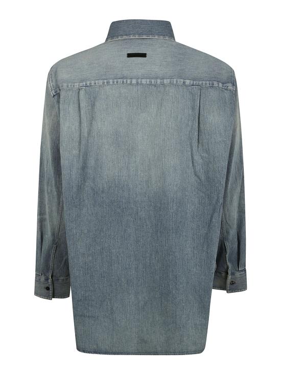 25SS 피어오브갓 데님 셔츠 FGE250 5011DNM MEDIUM INDIGO - FEAR OF GOD