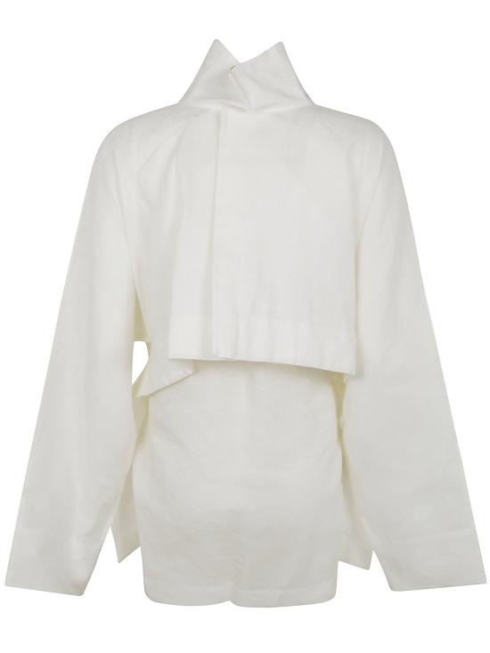 25SS 이세이 미야케 자켓 IM56FC552 05 WASHI WHITE - ISSEY MIYAKE