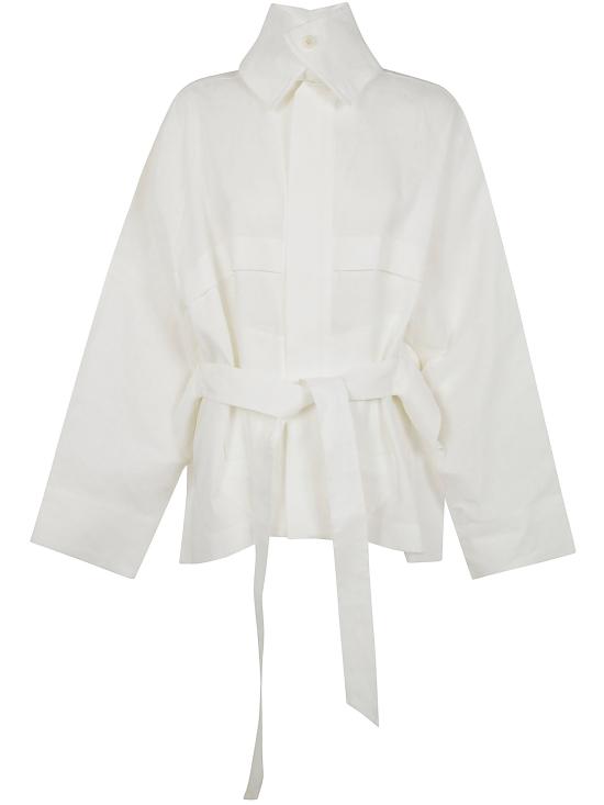 25SS 이세이 미야케 자켓 IM56FC552 05 WASHI WHITE