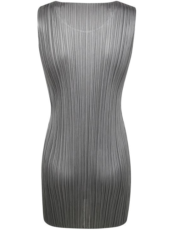 25SS 플리츠플리즈 숏 원피스 PP56JT107 12 GRAY - PLEATS PLEASE