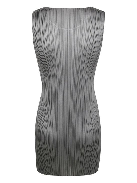 25SS 플리츠플리즈 숏 원피스 PP56JT107 12 GRAY - PLEATS PLEASE