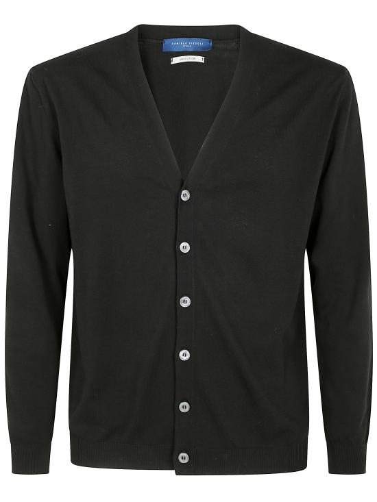  다니엘피에솔리 가디건 DF0302 0013 BLACK