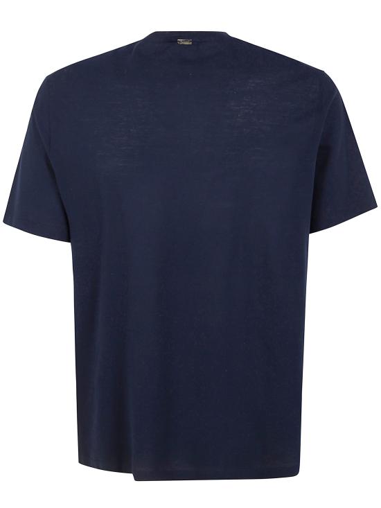 25SS 에르노 반팔 티셔츠 JG000166U 52005 096 9200 BLUE - HERNO