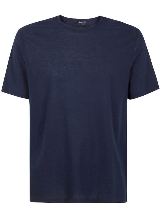 25SS 에르노 반팔 티셔츠 JG000166U 52005 096 9200 BLUE - HERNO