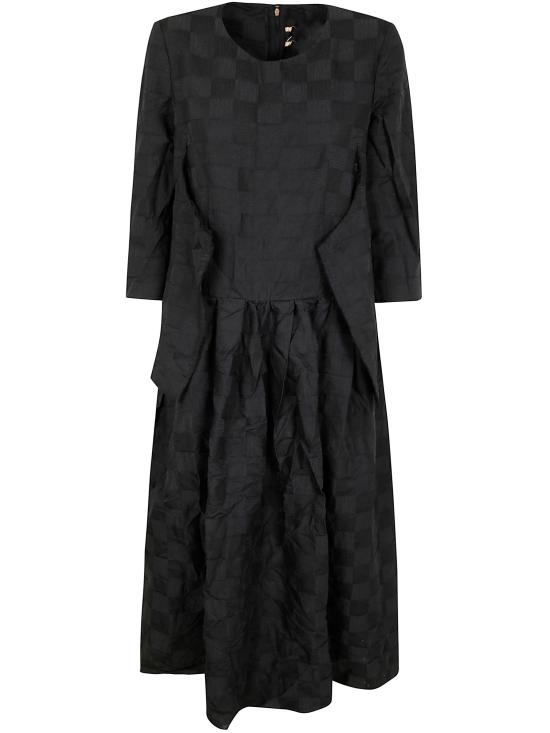 25SS 꼼데가르송 미디 원피스 RO O003 1 BLACK - COMME DES GARCONS