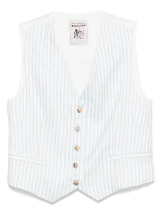 25SS 세미쿠튀르 베스트 S5SS01 RG098 SKY STRIPES - SEMI-COUTURE