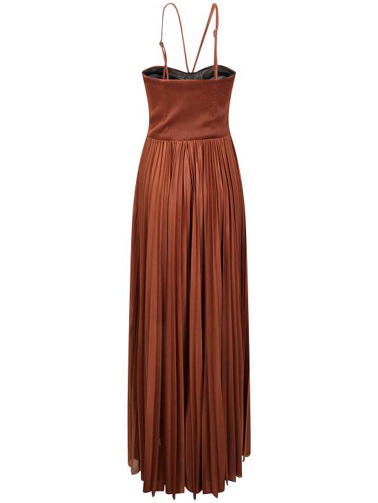 25SS 핑코 롱 원피스 104994 A2DM L98 CINNAMON - PINKO