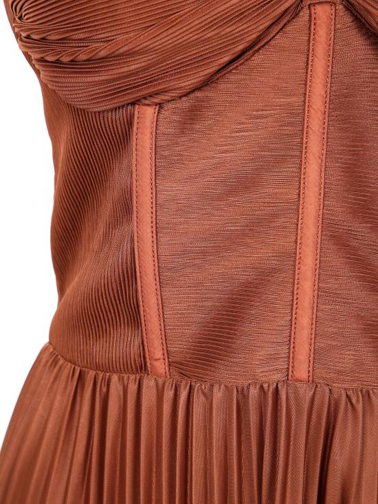 25SS 핑코 롱 원피스 104994 A2DM L98 CINNAMON - PINKO