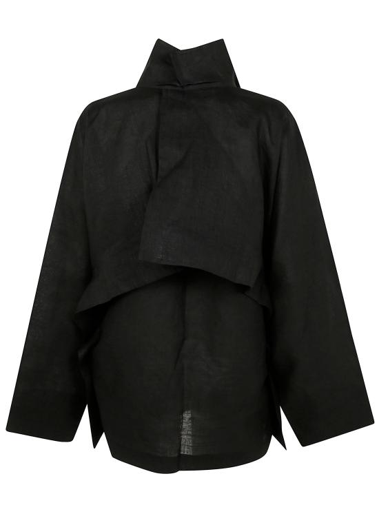 25SS 이세이 미야케 자켓 IM56FC552 15 BLACK - ISSEY MIYAKE