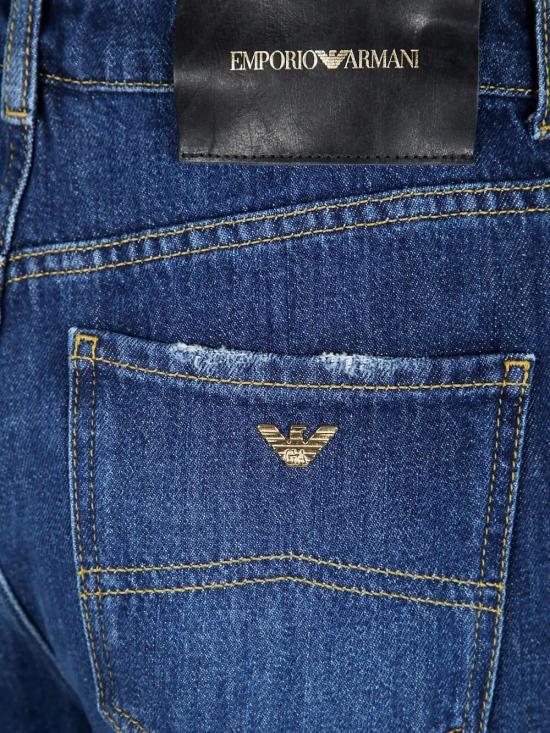 25SS 엠포리오 아르마니 데님 팬츠 EW000736 AF12676 MB001 BLUE DENIM - EMPORIO ARMANI