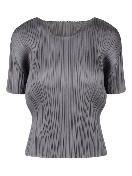 25SS 플리츠플리즈 반팔 티셔츠 PP56JK103 12 GRAY - PLEATS PLEASE