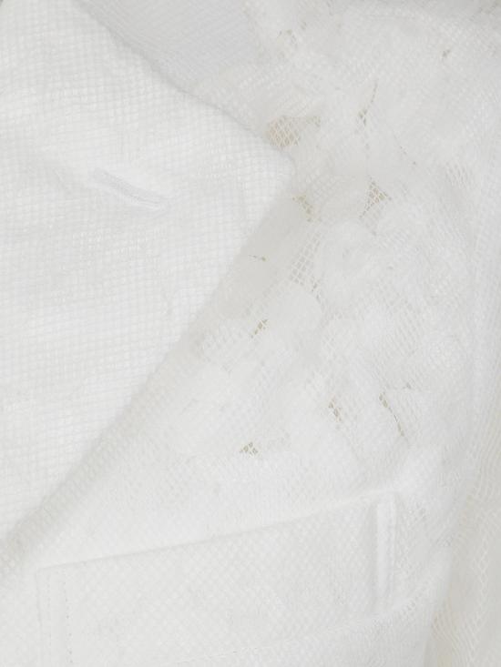 25SS 꼼데가르송 자켓 GO J005 1 WHITE WHITE - COMME DES GARCONS