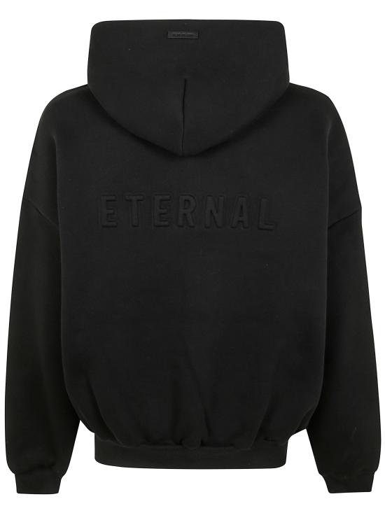 25SS 피어오브갓 후드 티셔츠 FGE250 51311FLC BLACK - FEAR OF GOD