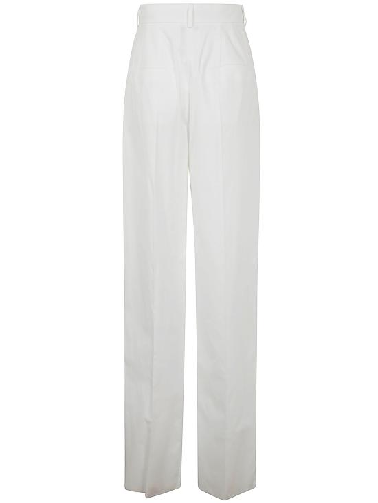 25SS 막스마라 스포츠막스 스트레이트 팬츠 2512131142600 001 OPTIC WHITE - SPORTMAX