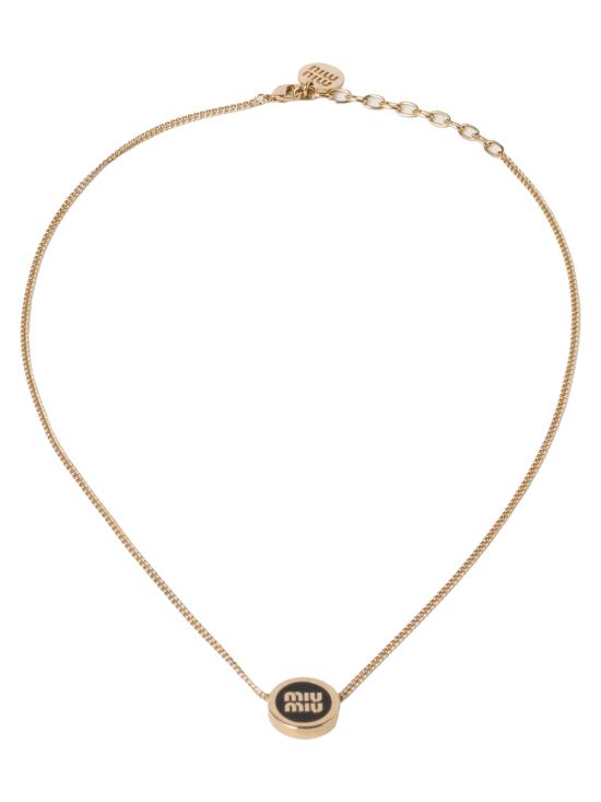 25SS 미우미우 목걸이/팬던트 5IC096 2F6T F0632 NERO