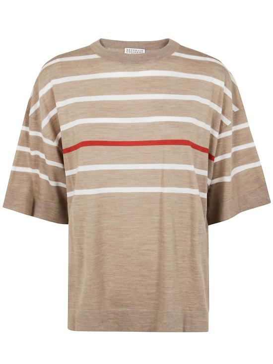  브루넬로 쿠치넬리 스웨터 M14808320 CLN87 BROWN