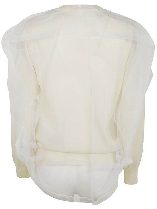 25SS 꼼데가르송 블라우스 GO B019 1 OFF WHITE WHITE - COMME DES GARCONS