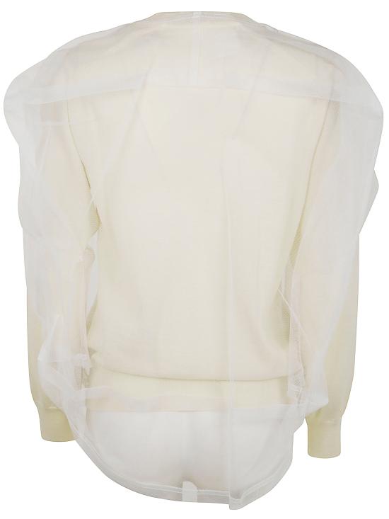 25SS 꼼데가르송 블라우스 GO B019 1 OFF WHITE WHITE - COMME DES GARCONS