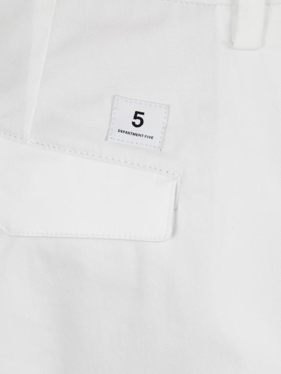 25SS 디파트먼트5 치노 팬츠 UP005 50M 2TS0050 001 WHITE - DEPARTMENT 5