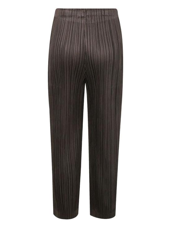 25SS 플리츠플리즈 스트레이트 팬츠 PP56JF383 18 STEEL GRAY - PLEATS PLEASE