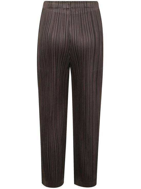 25SS 플리츠플리즈 스트레이트 팬츠 PP56JF383 18 STEEL GRAY - PLEATS PLEASE