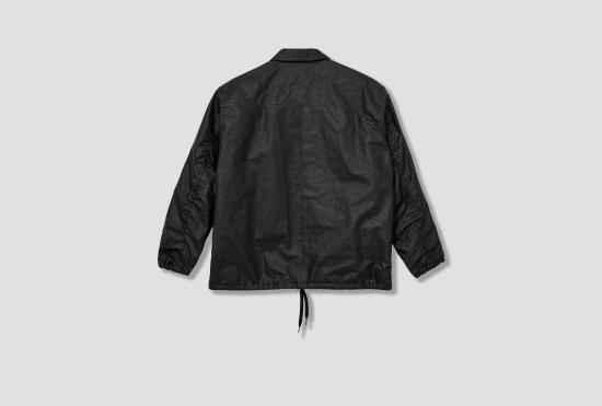 25SS COMOLI 가죽 자켓 페이퍼 가죽 코치 재킷 B01-01016 블랙 - OTHER BRANDS