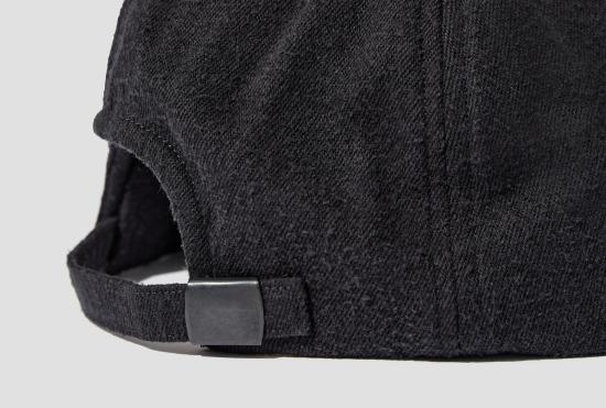 25SS COMOLI 볼캡 실크 네프 캡 B01-07003 블랙 - COMOLI