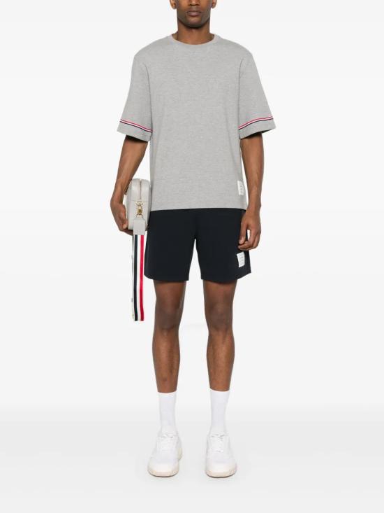 25SS 톰브라운 반팔 티셔츠 MJS282AJ0199 LT GREY 055 - THOM BROWNE