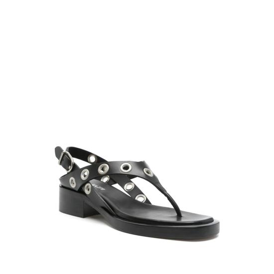 25SS 두라찌 샌들 080RUS SS25S12 B001 BLACK - DURAZZI