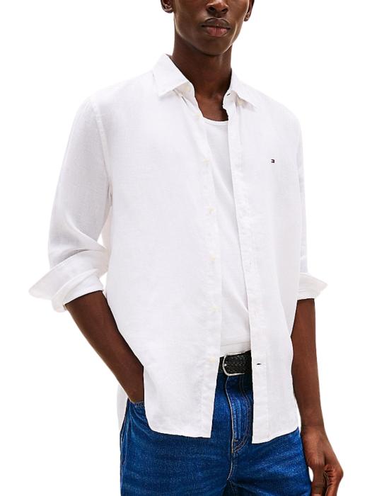 25SS 타미힐피거 긴팔 셔츠 맨 MW0MW34602 YCF TOMMY HILFIGER - TOMMY HILFIGER