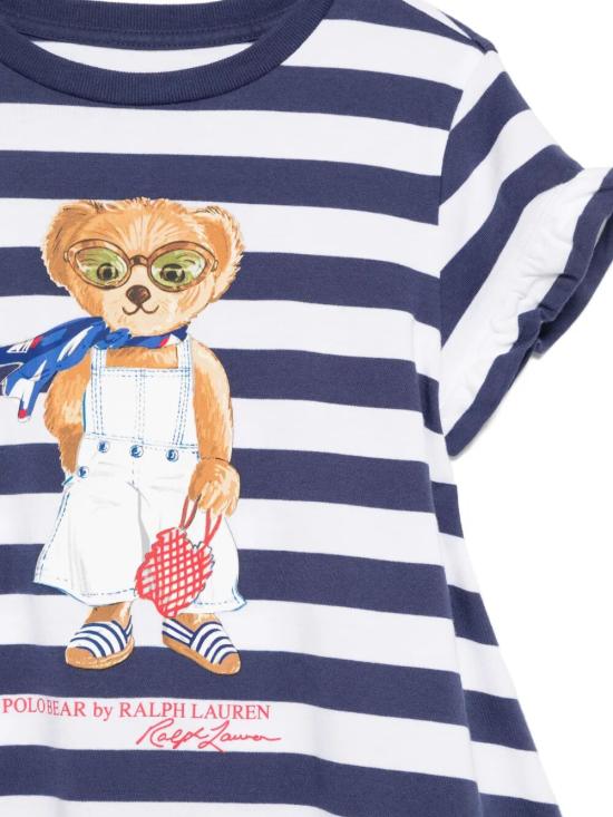 25SS [키즈] 랄프 로렌 원피스 313965227 001 NAVY WHITE STRIPES - RALPH LAUREN