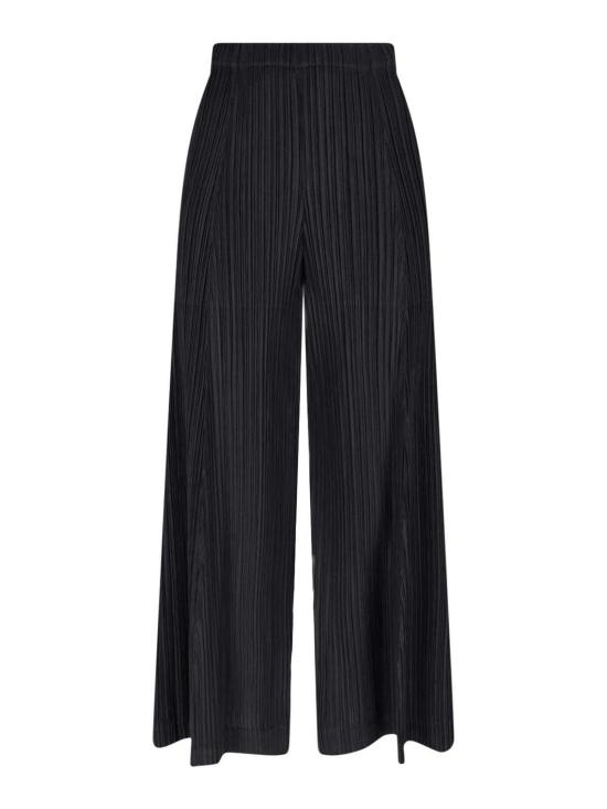  플리츠플리즈 스트레이트 팬츠 PP56JF37315 Black