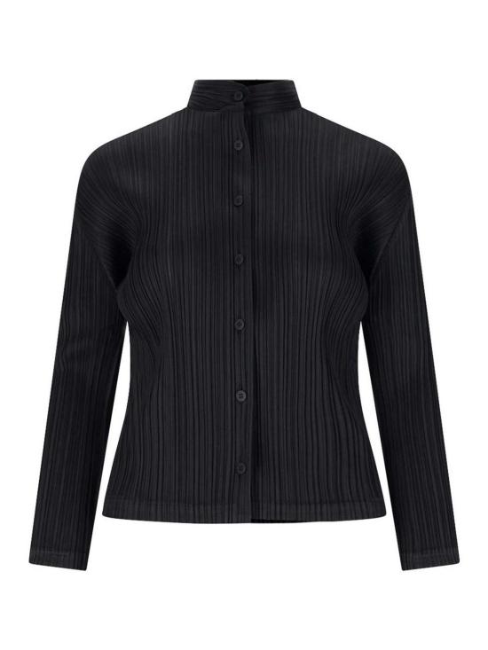  플리츠플리즈 블라우스 PP56JJ11315 Black