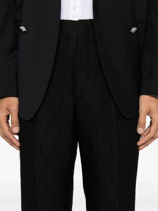  펜디 스트레이트 팬츠 FB1029AU6YF0QA1 Black - FENDI