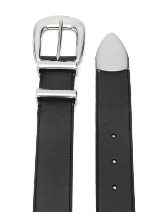  셀린느 가죽 벨트 45BBT3AJG38SI Black - CELINE