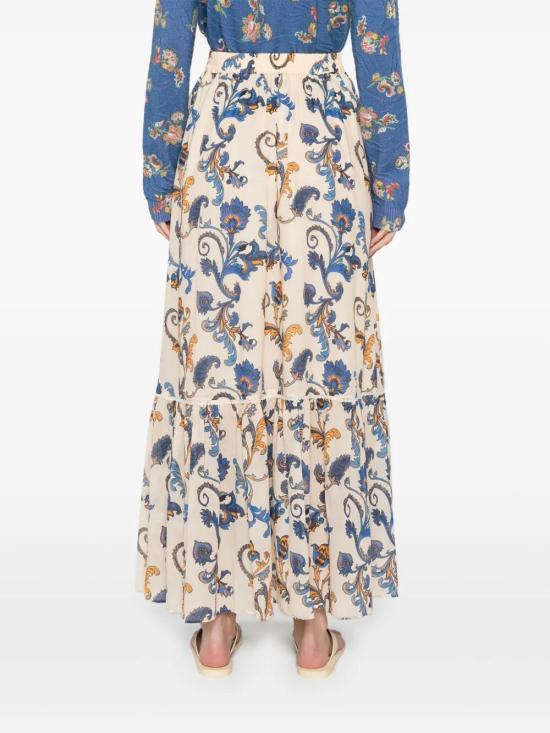 25SS 에트로 롱 스커트 WRFA011499SA5J4 X0800 BIANCO - ETRO