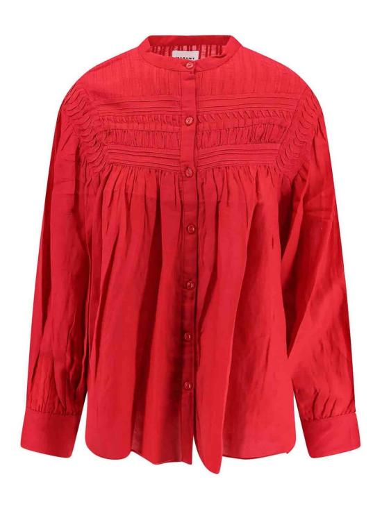  이자벨마랑에뚜왈 블라우스 HT0002FCB3J04E70RD Red