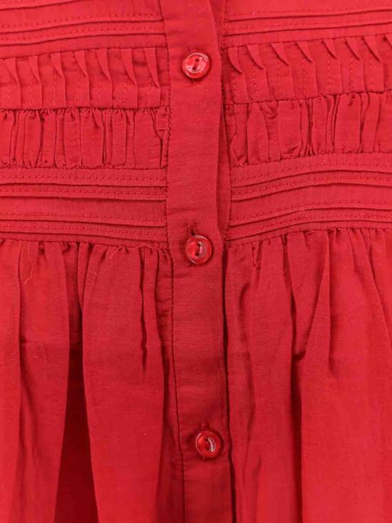  이자벨마랑에뚜왈 블라우스 HT0002FCB3J04E70RD Red - ISABEL MARANT ETOILE