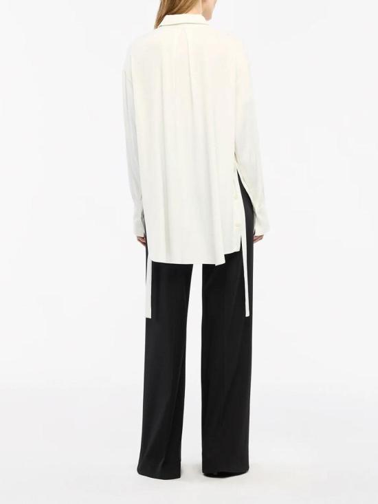  ANOTHER TOMORROW 블라우스 A424BL094VIOFFWHITE White - OTHER BRANDS