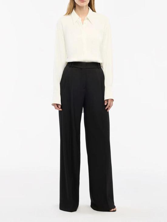  ANOTHER TOMORROW 블라우스 A424BL094VIOFFWHITE White - OTHER BRANDS