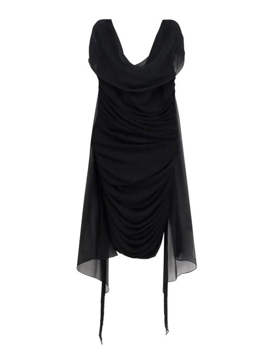  지방시 미디 원피스 BW21YN30YK001 Black - GIVENCHY