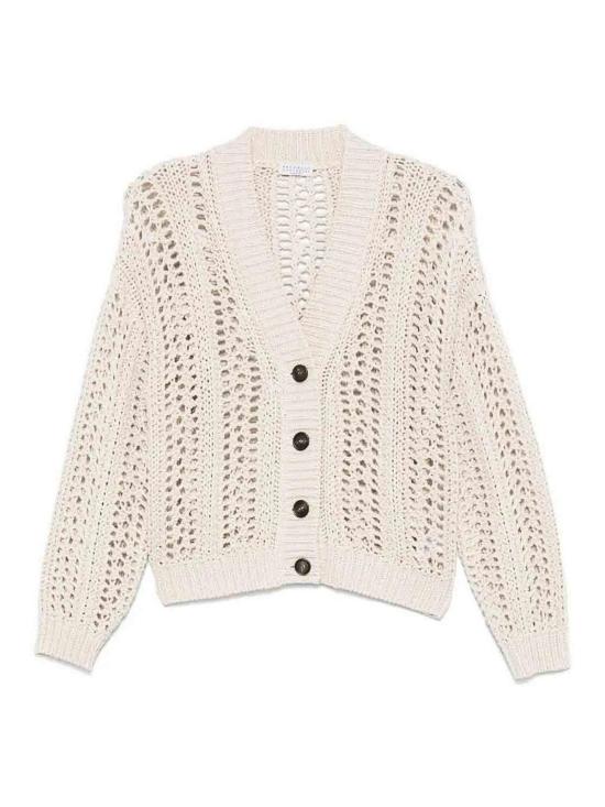  브루넬로 쿠치넬리 가디건 M8E389106C9437 White