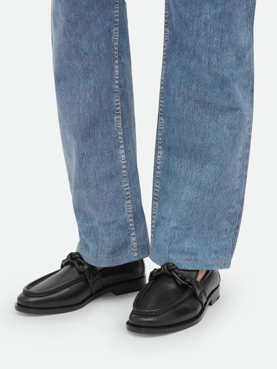 25SS 보테가베네타 로퍼 796696V5DZ0 1000 Black - BOTTEGA VENETA